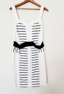 BCBGeneration black & white sleeveless dress